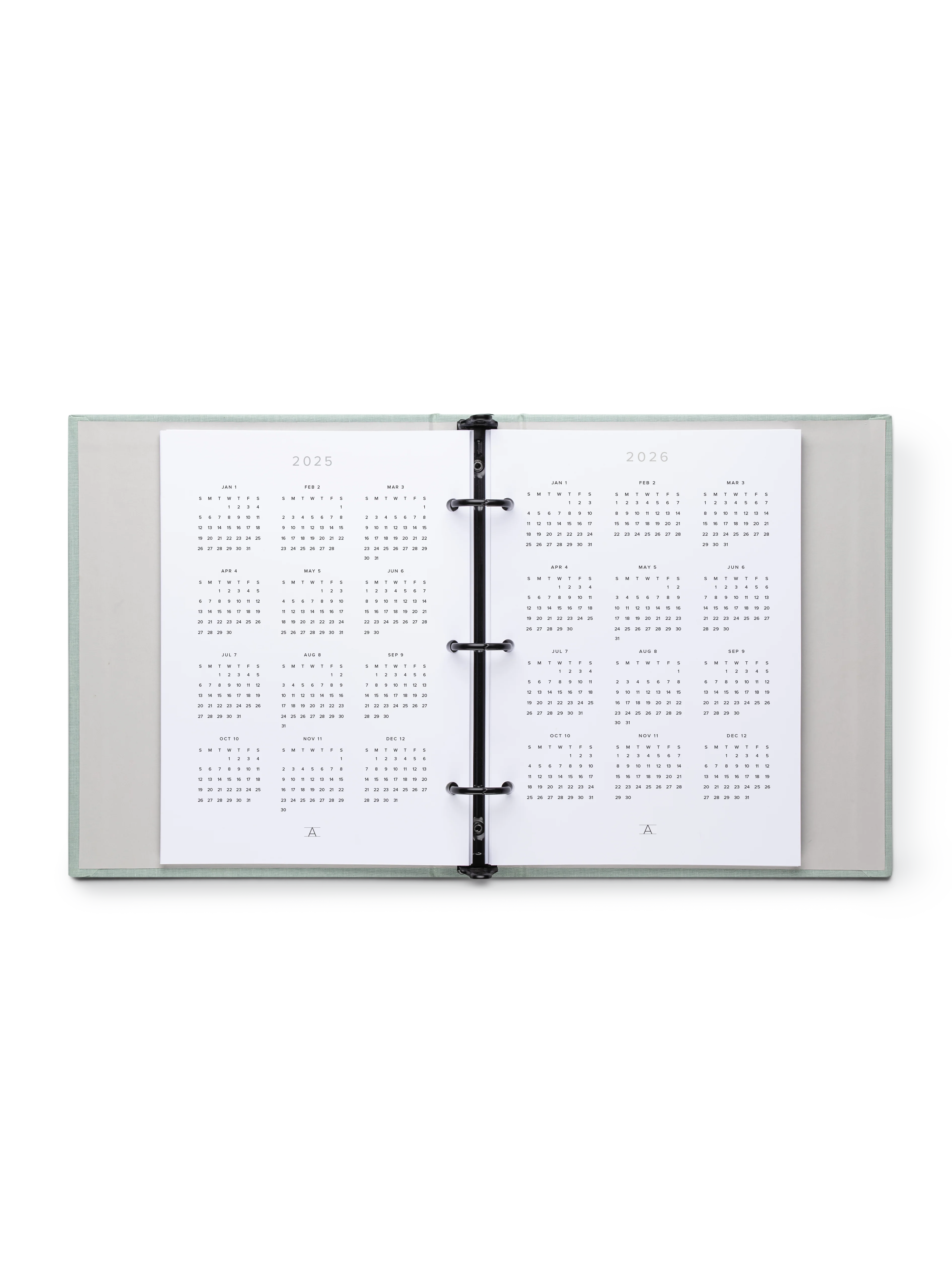 25-26 Compact Binder Planner Insert - Image 5